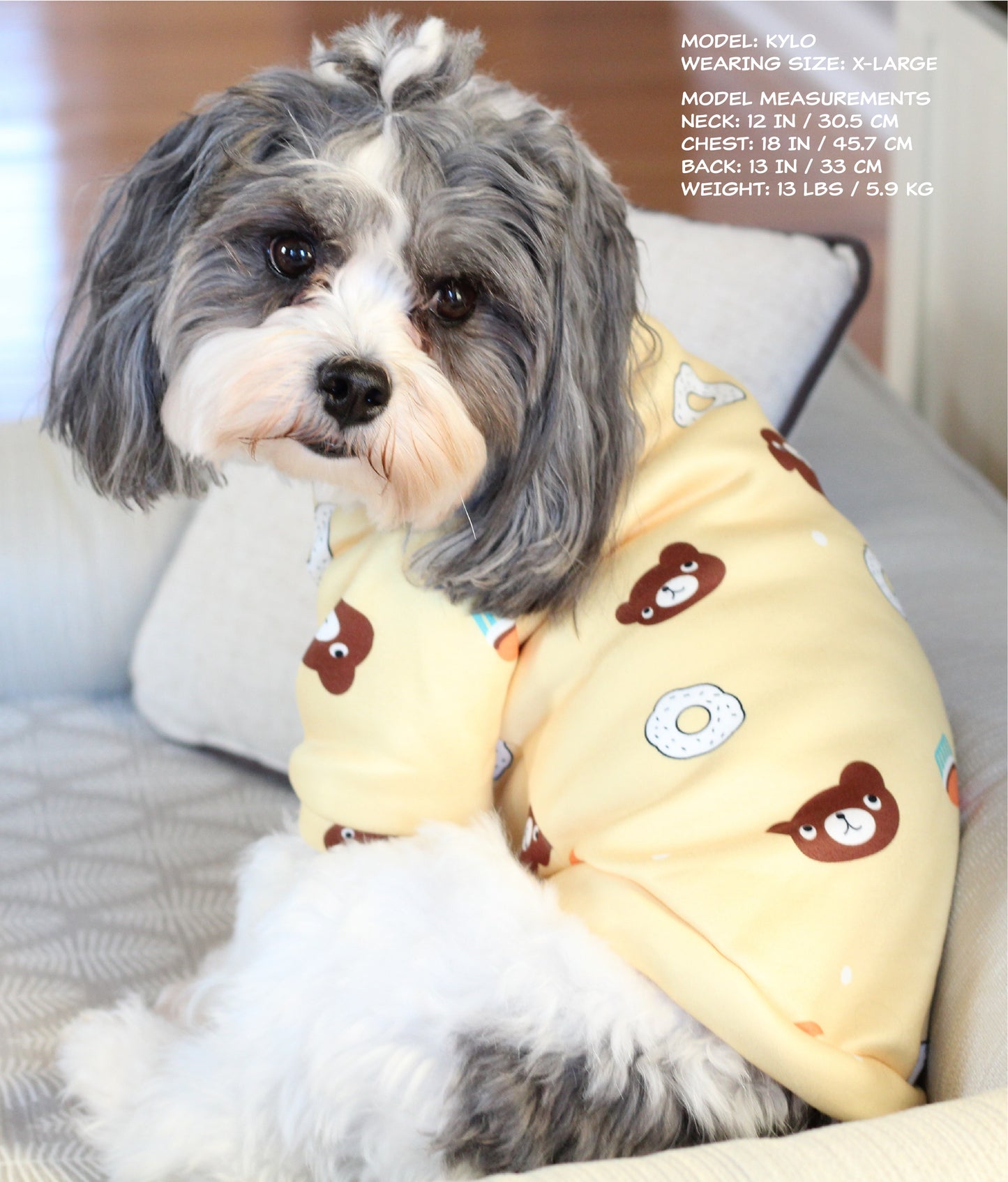 Cupcake Donut Bear Sweatshirt