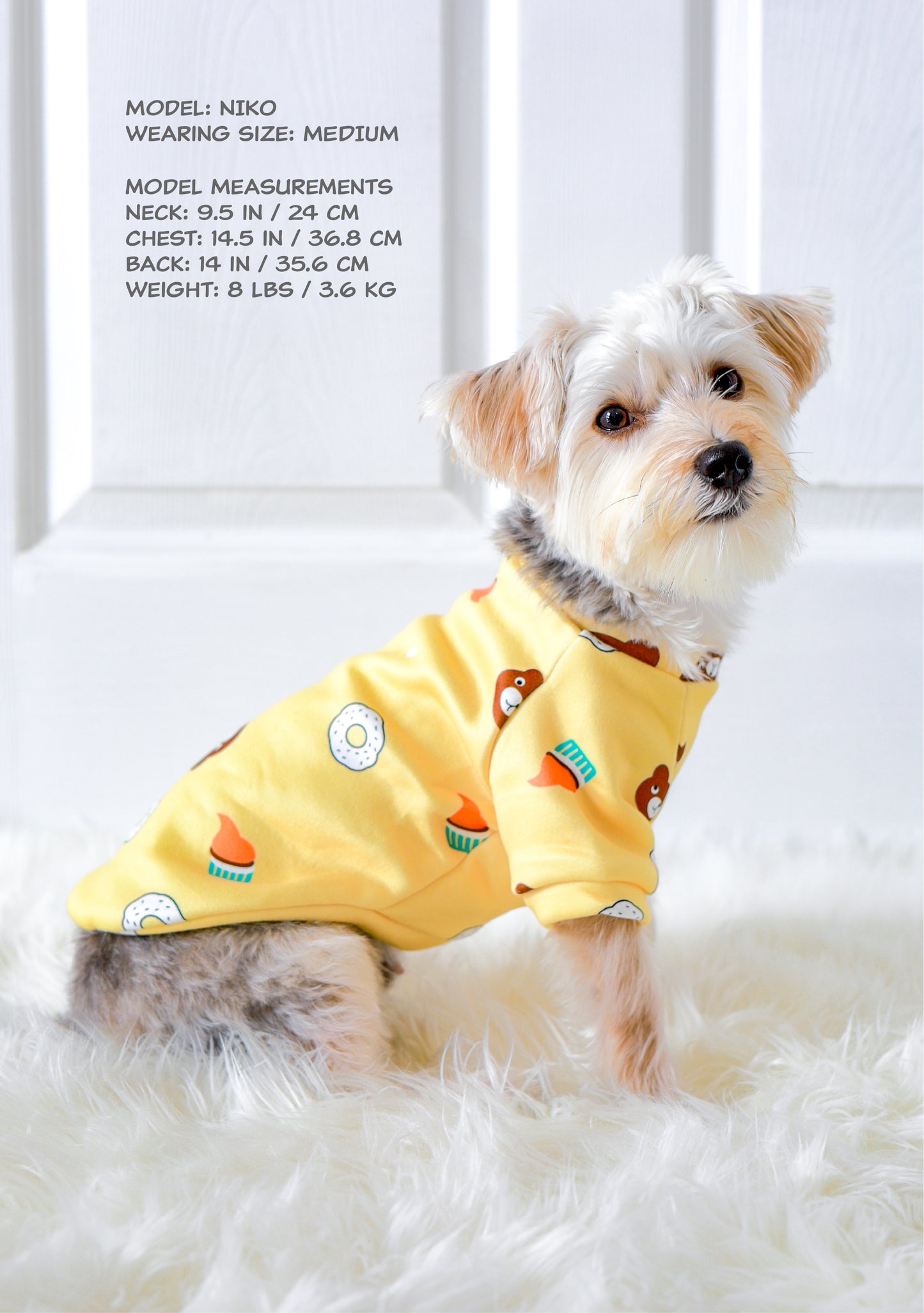 Cupcake Donut Bear Sweatshirt
