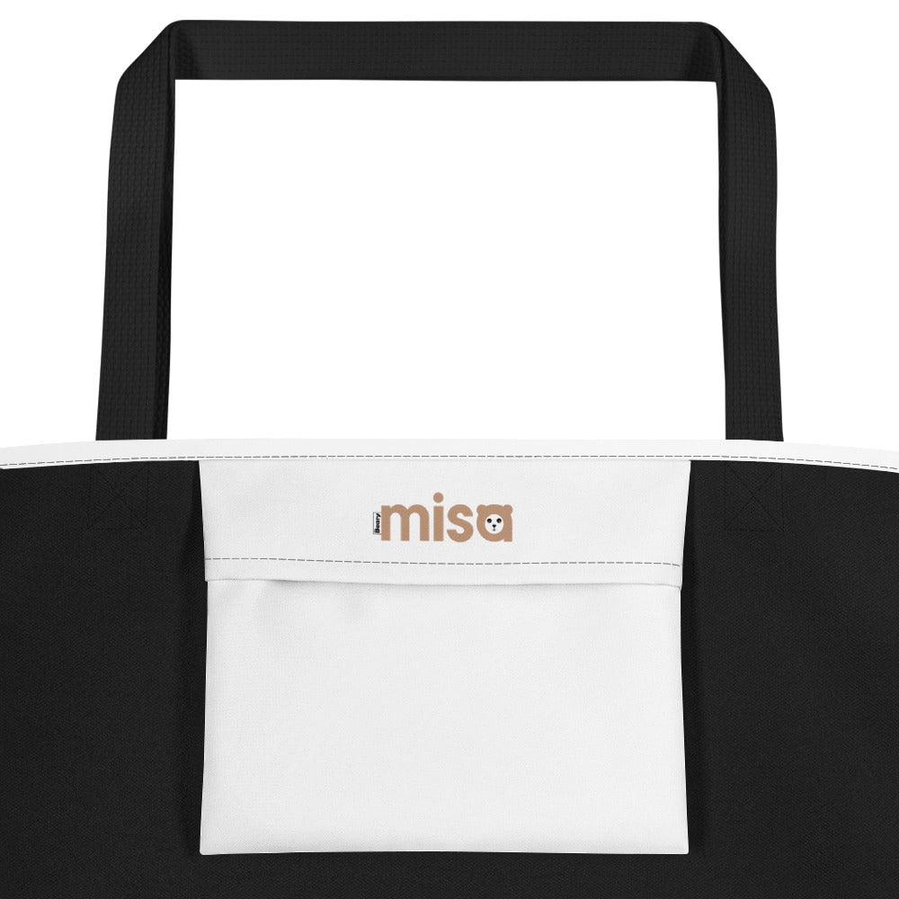 BEARYMISA Logo Beach Bag