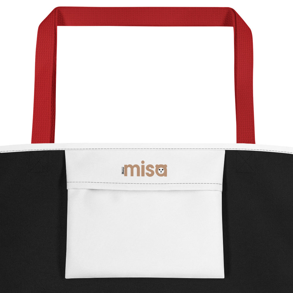 BEARYMISA Logo Beach Bag