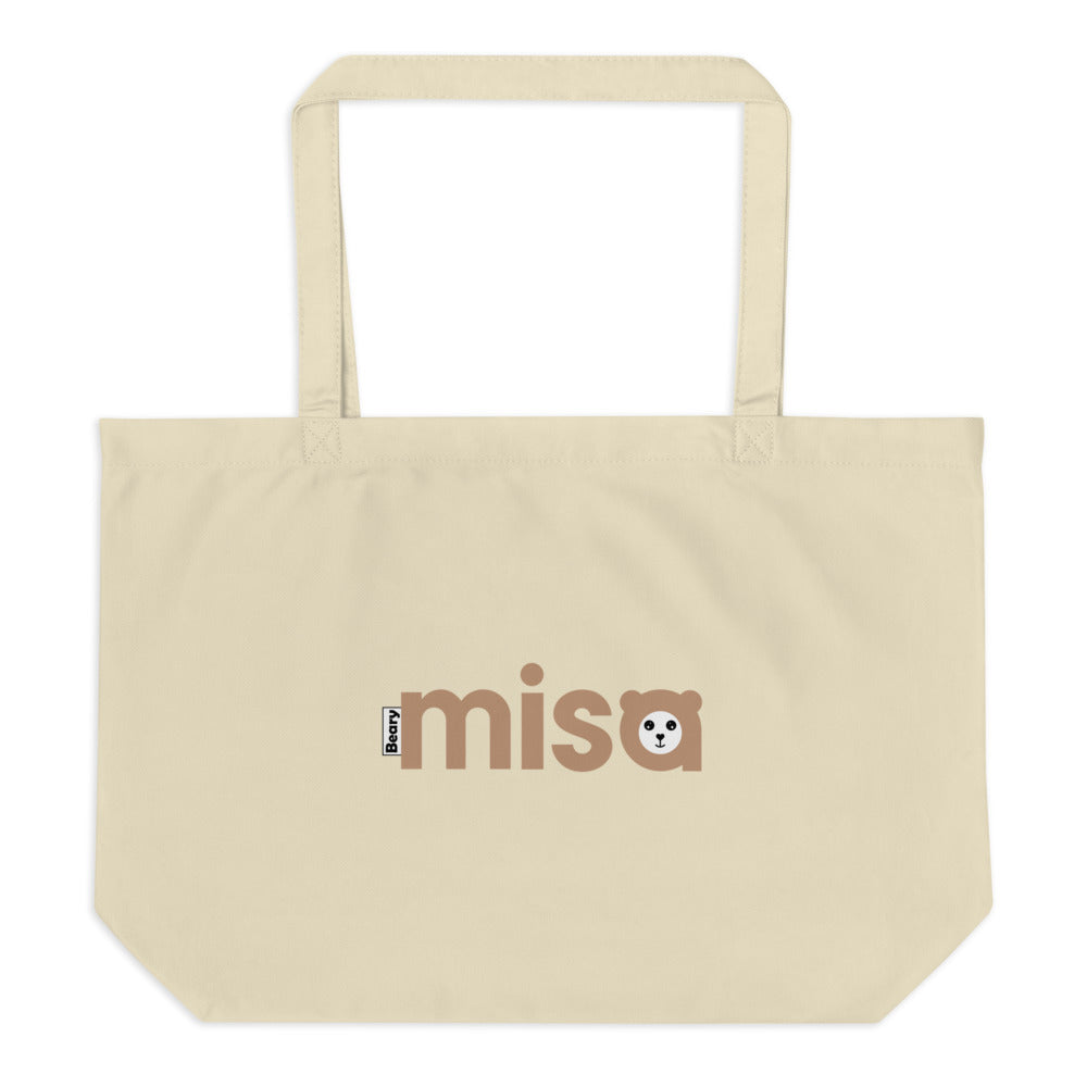 BEARYMISA Logo Large Organic Tote Bag