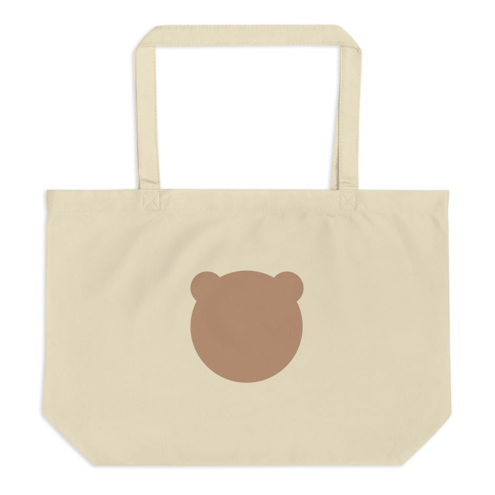 Classic Kuma Large Organic Tote Bag