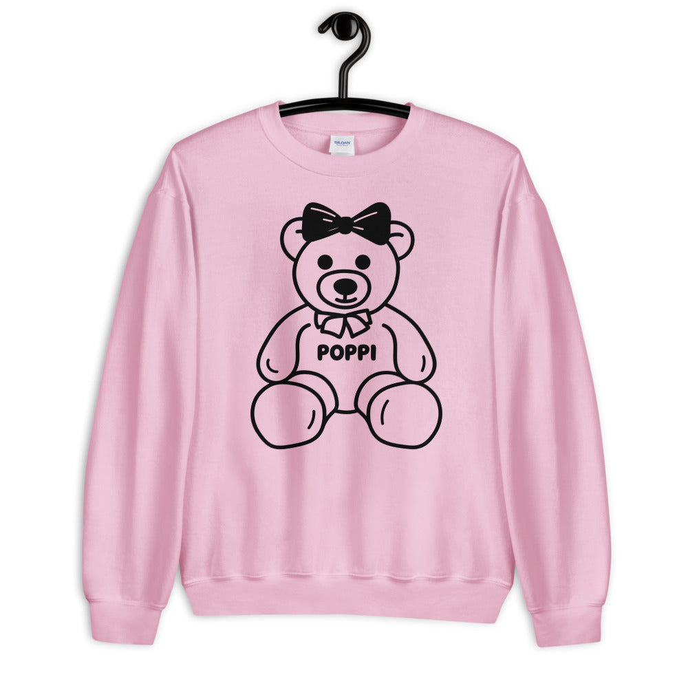 Custom Name Big Bow Teddy Sweatshirt