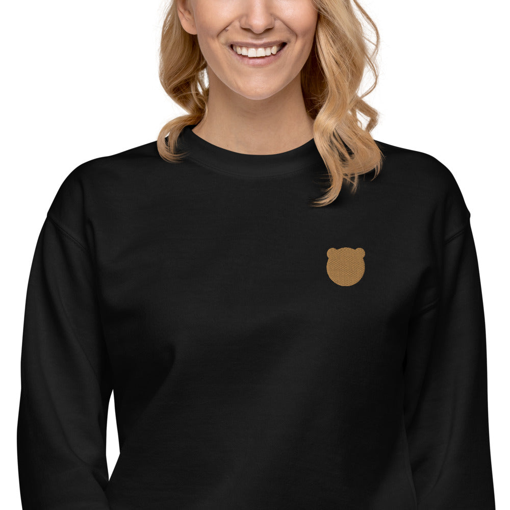 Classic Kuma Embroidered Fleece Sweatshirt