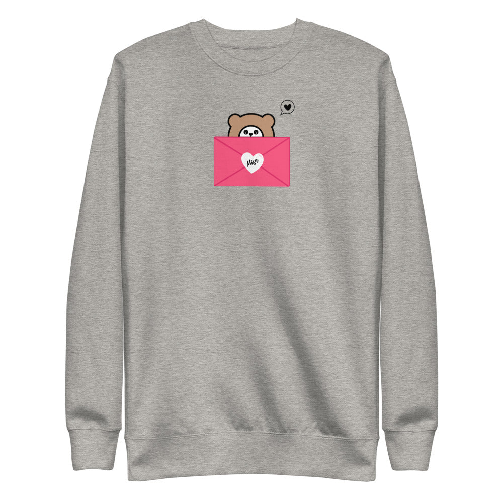 Custom Name Love Letter Fleece Pullover