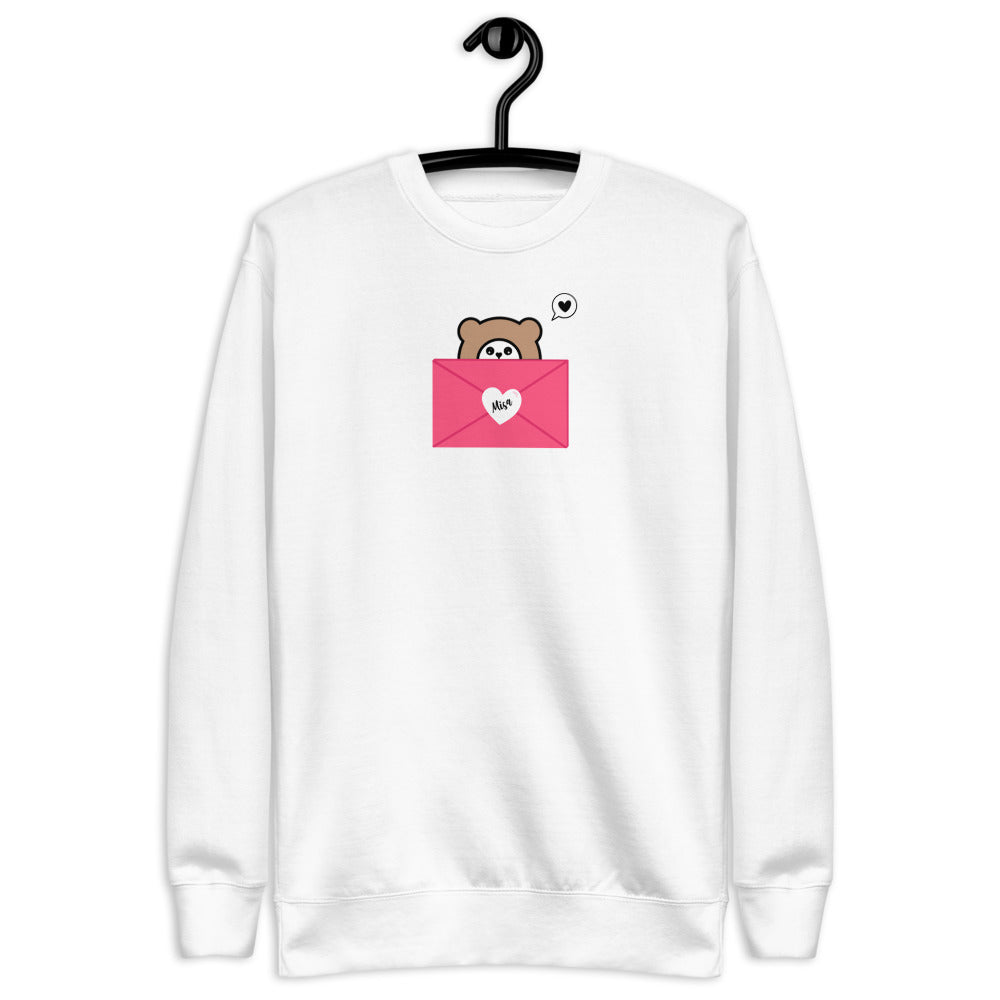 Custom Name Love Letter Fleece Pullover