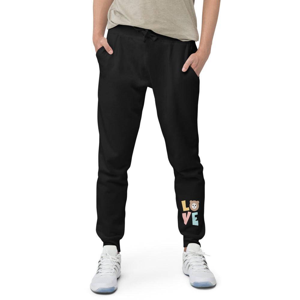 LOVE by Misa Fleece sweatpants