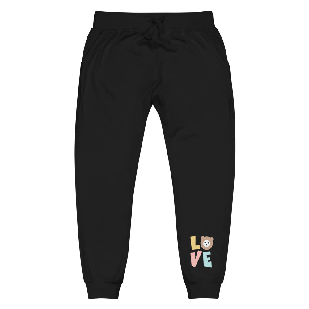 LOVE by Misa Fleece sweatpants