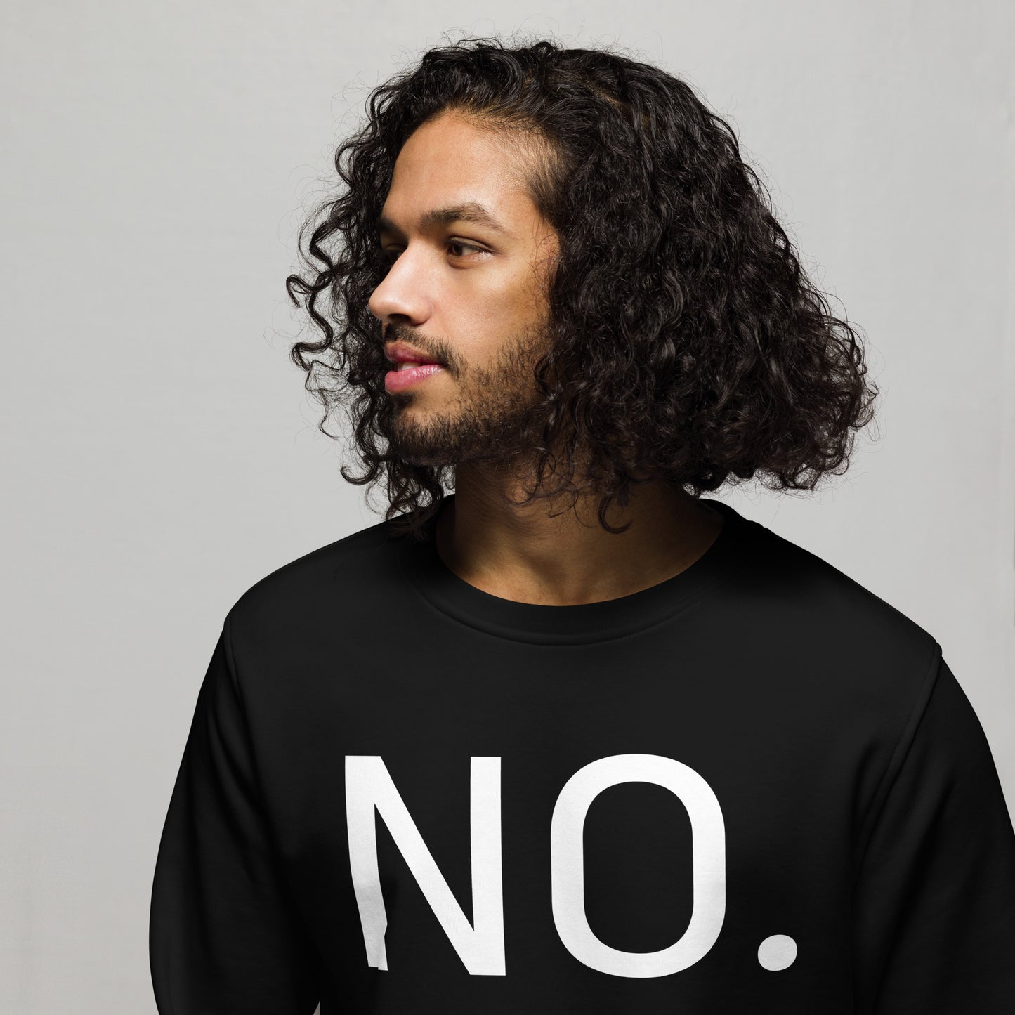 NO Unisex Organic Sweatshirt