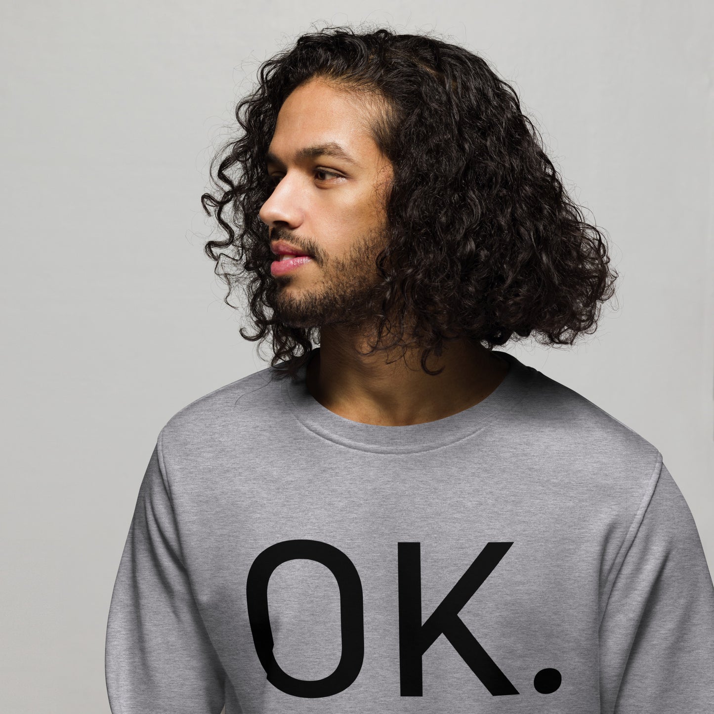 OK Unisex Organic Sweatshirt