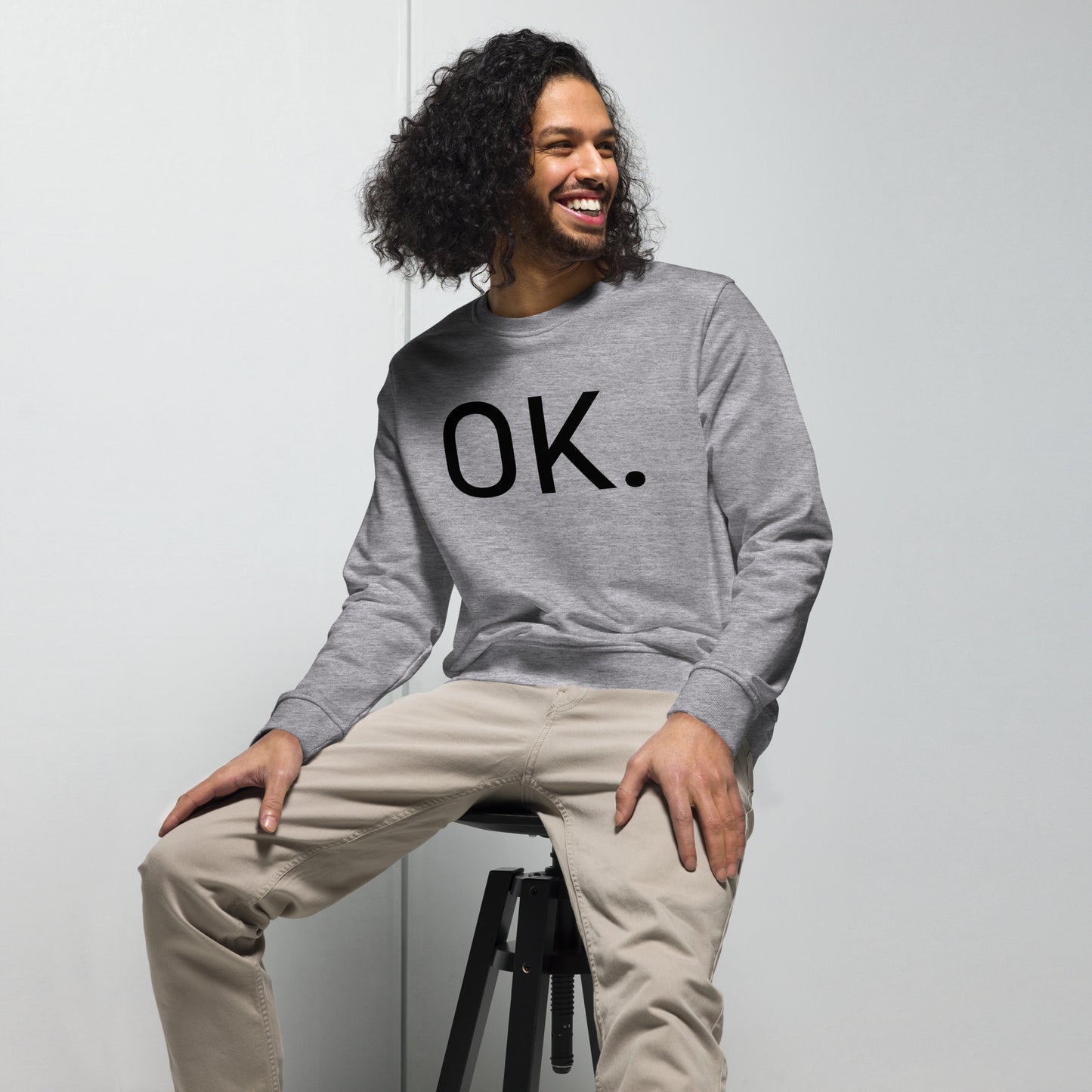 OK Unisex Organic Sweatshirt