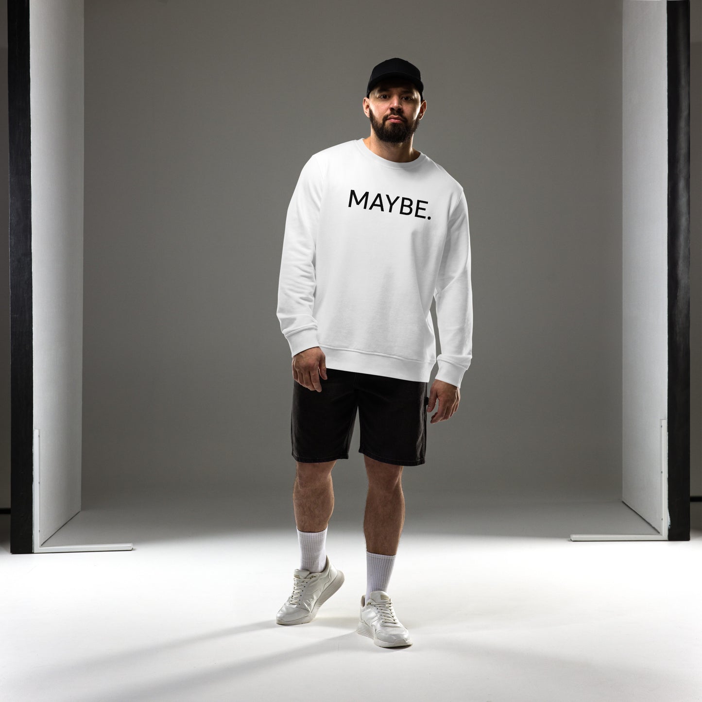 MAYBE Unisex Organic Sweatshirt