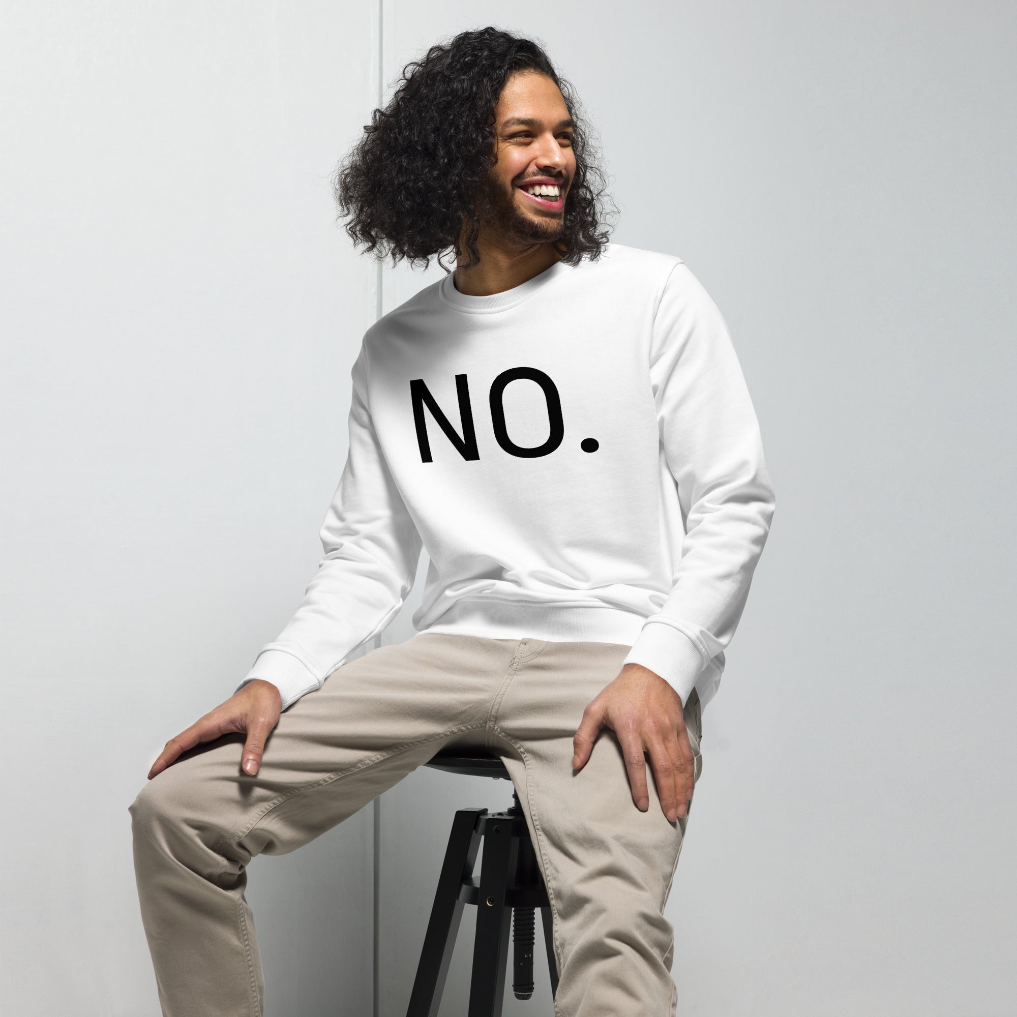 NO Unisex Organic Sweatshirt – BEARYMISA