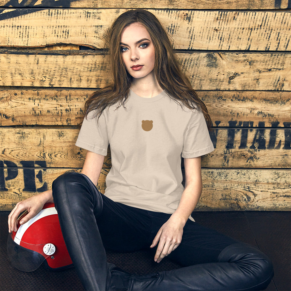 BEARYMISA Embroidered Short-Sleeve T-Shirt