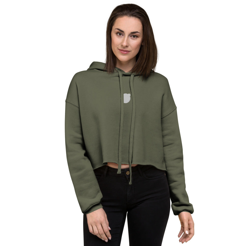 Classic Kuma Crop Hoodie