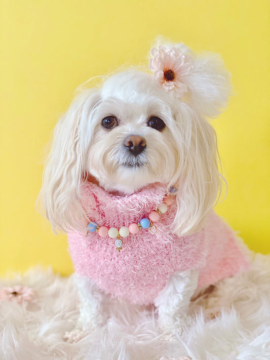 Elegant Dandelion Sweater (Pink)