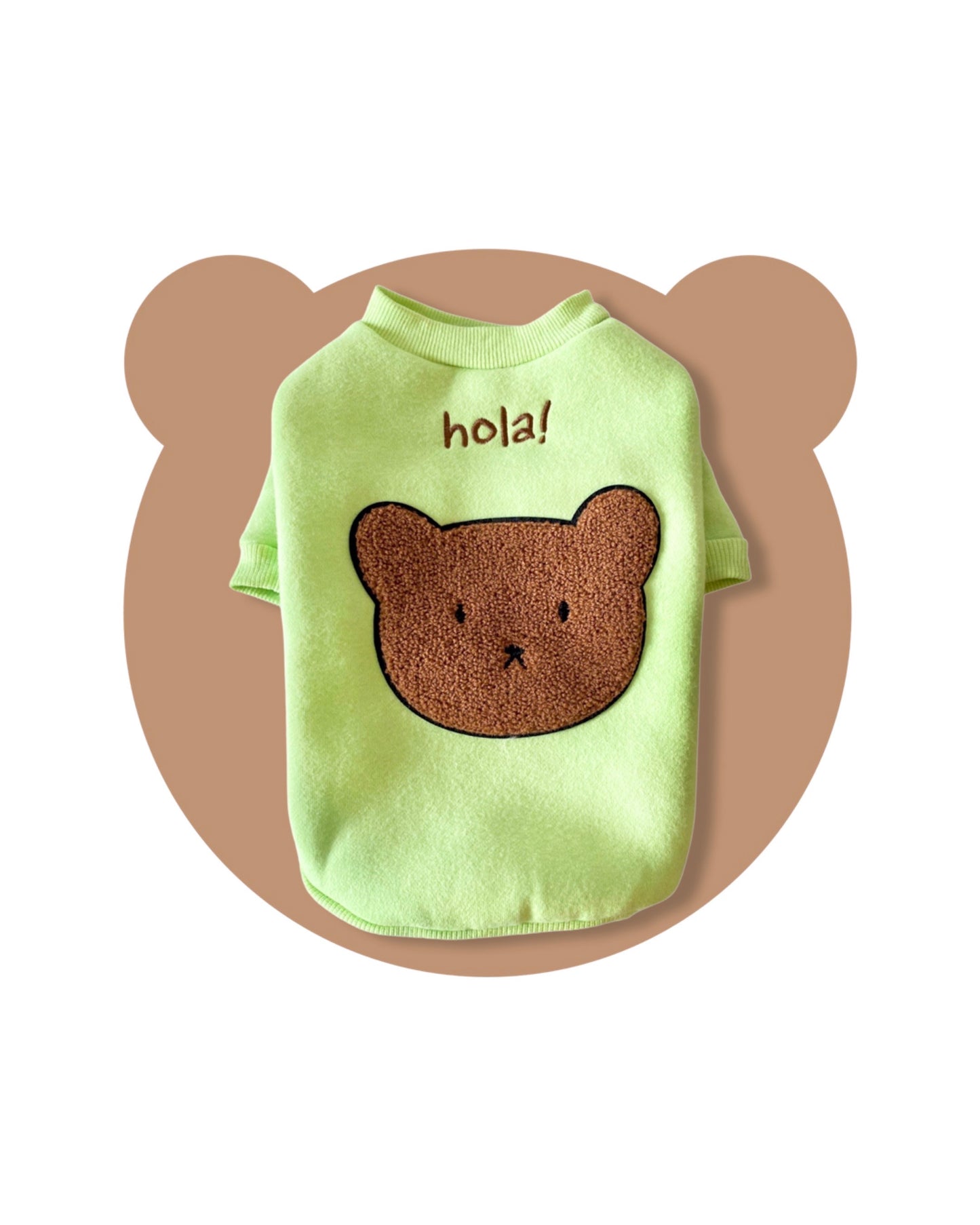 Hola! Bear Sweatshirt (Green)