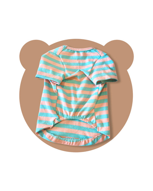 Hello Baby Striped Shirt