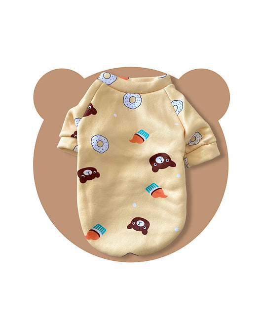 Cupcake Donut Bear Sweatshirt