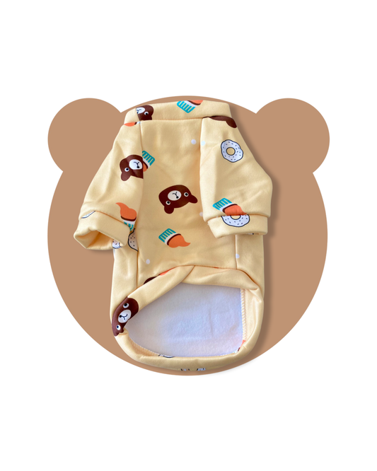 Cupcake Donut Bear Sweatshirt