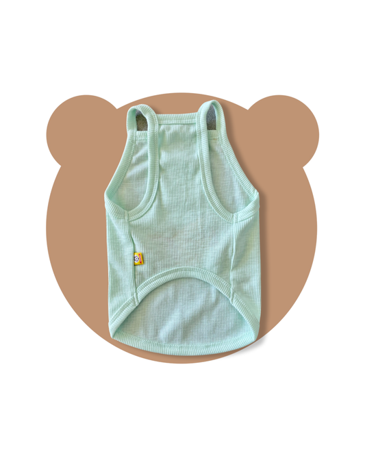 Cartoon Monster Tank Top (Mint)