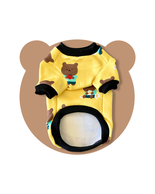 Daisy Strawberry Bear Sweatshirt