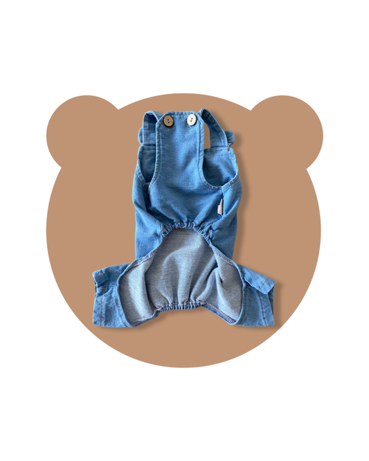 Teddy Blue Denim Jumpsuit