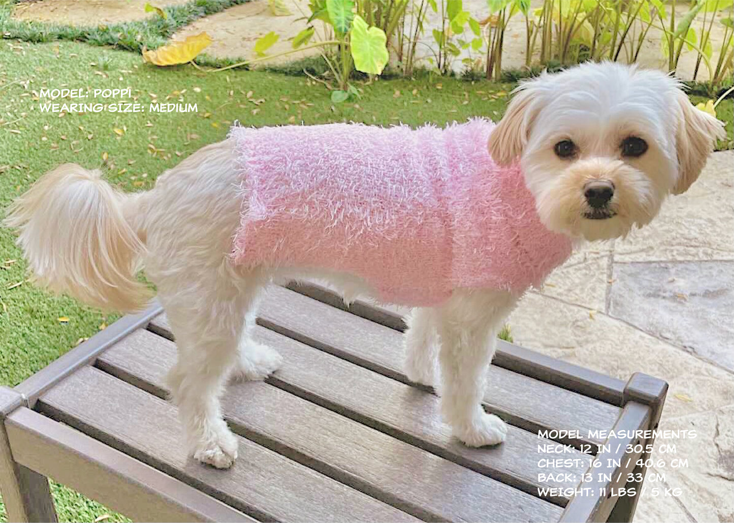 Elegant Dandelion Sweater (Pink)
