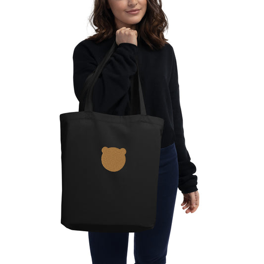 Classic Kuma Embroidered Eco Tote Bag