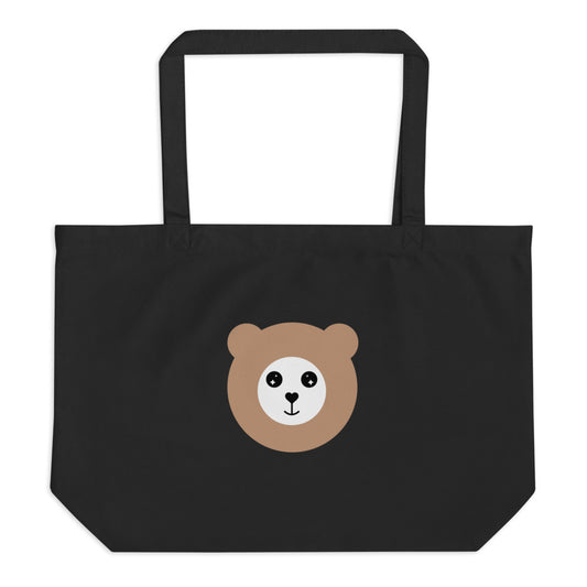 BEARYMISA Logo Large Organic Tote Bag