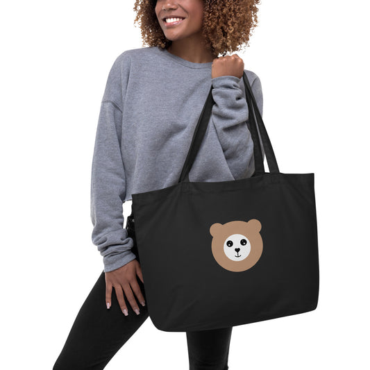 BEARYMISA Logo Large Organic Tote Bag