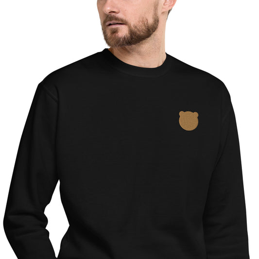 Classic Kuma Embroidered Fleece Sweatshirt