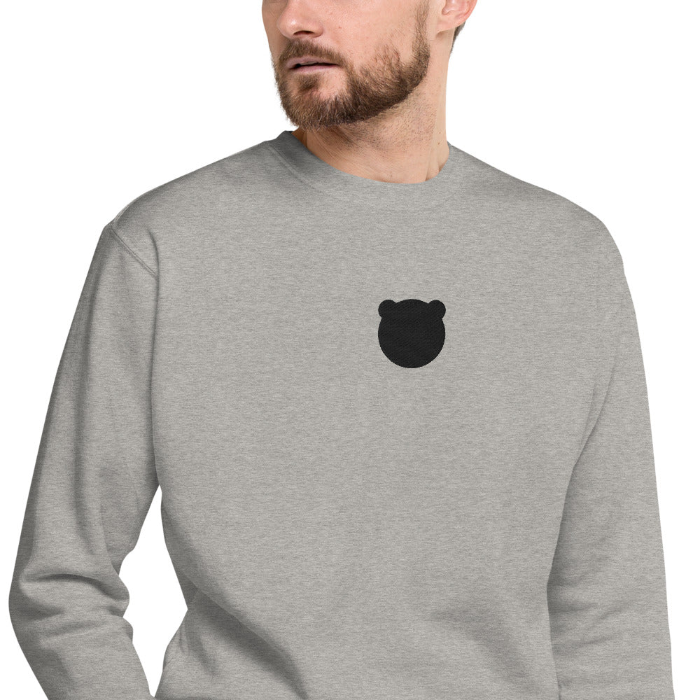 BEARYMISA Embroidered Fleece Sweatshirt