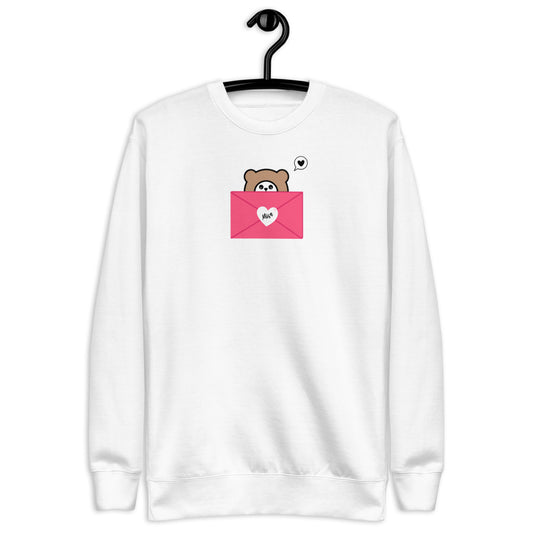 Custom Name Love Letter Fleece Pullover