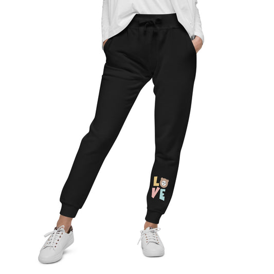 LOVE by Misa Fleece sweatpants