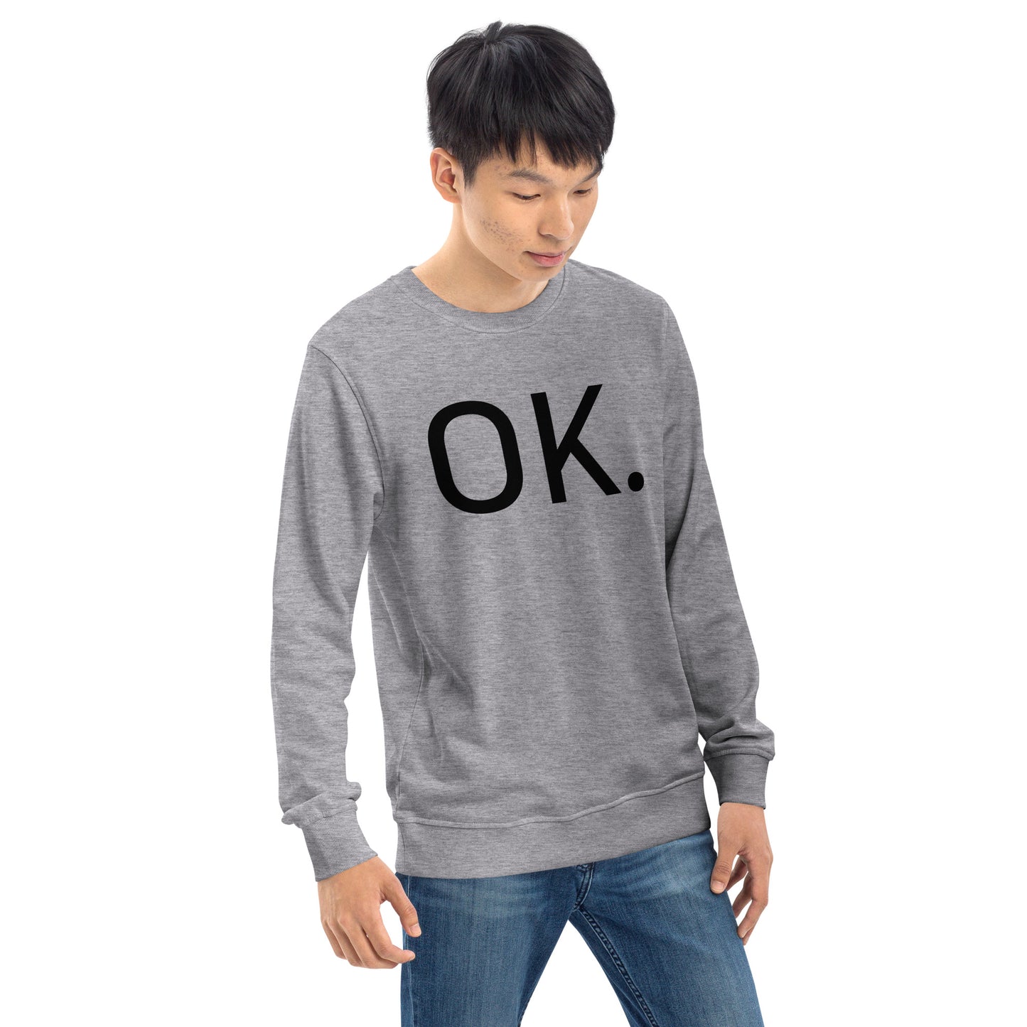 OK Unisex Organic Sweatshirt