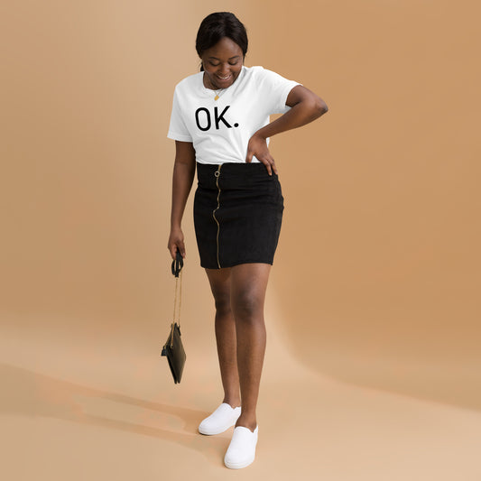 OK Unisex T-shirt White